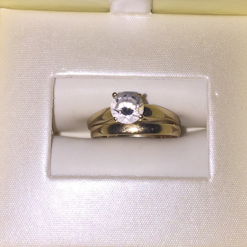 Wedding Set 10k Gold